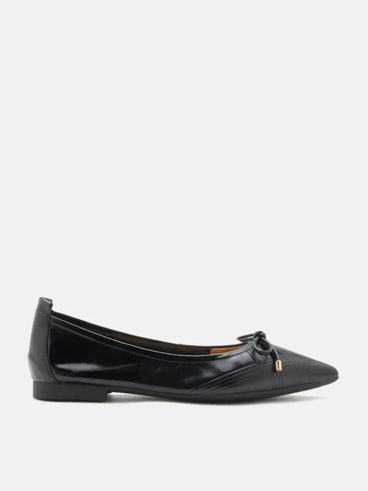 Sienna Bow Pointed Toe Flats