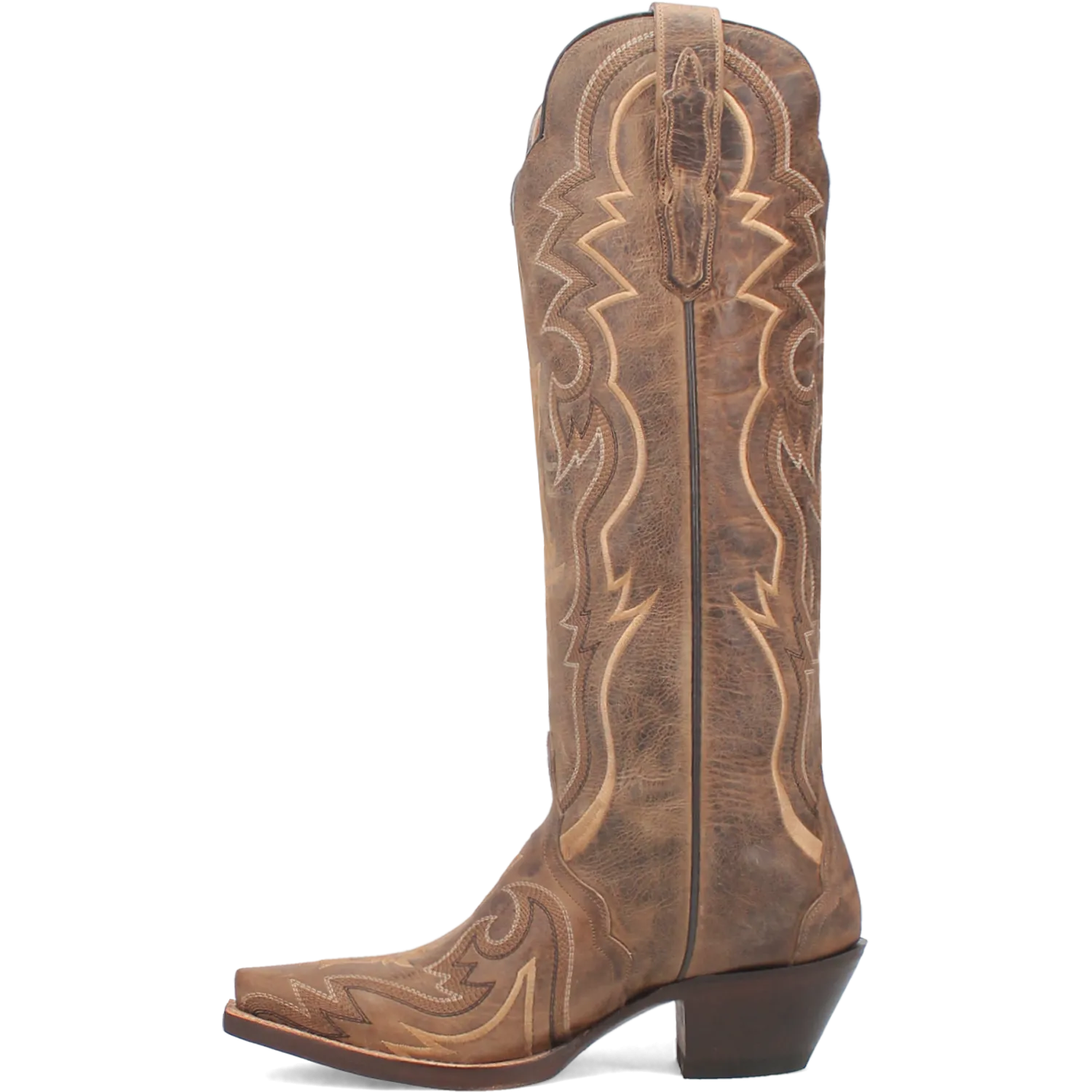 Silvie Brown Leather Boot (DS)