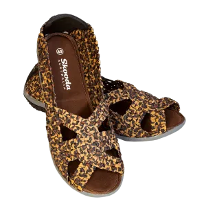 Skooda Ladies Leopard leisure and water sandals