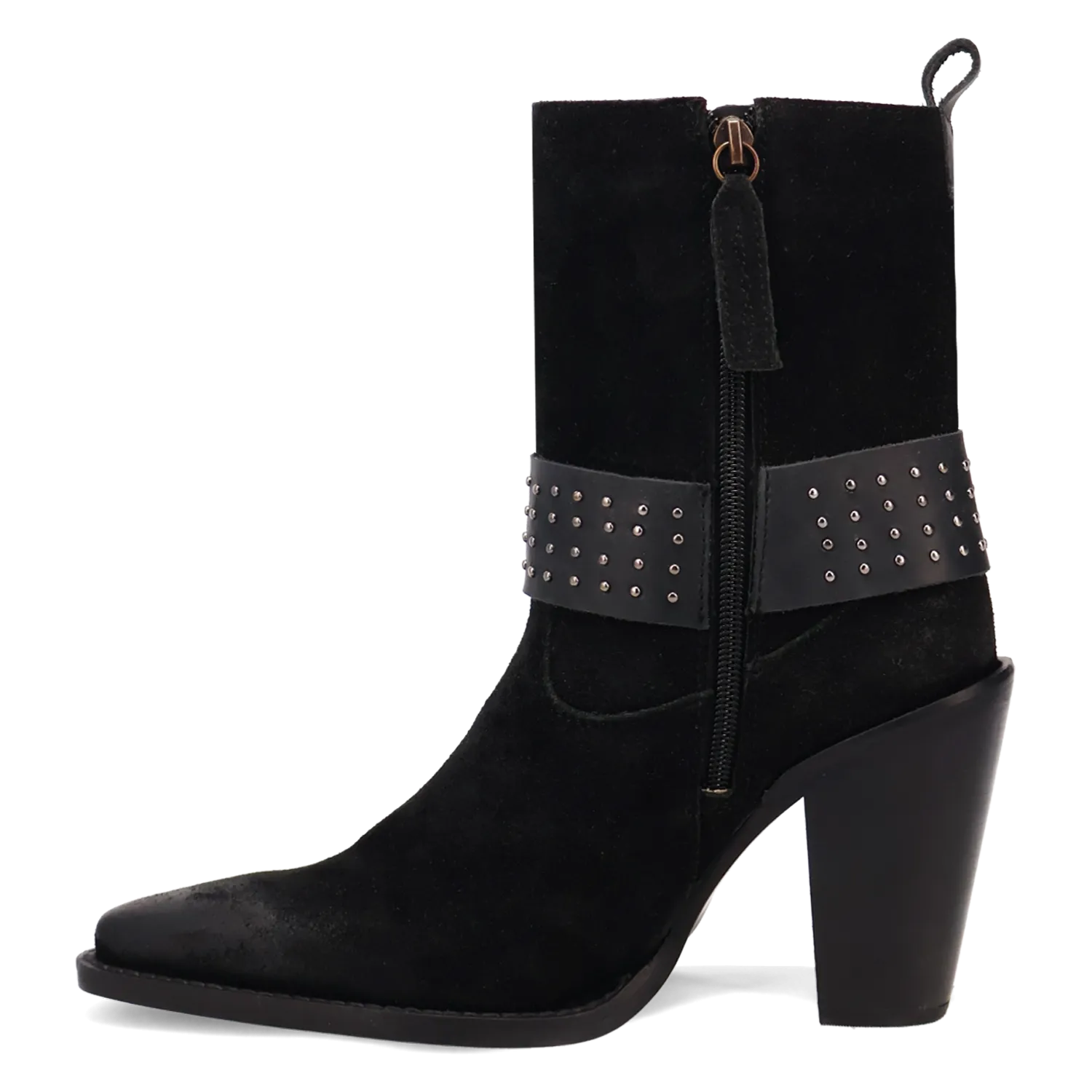 Songbird Black Suede Boot (DS)