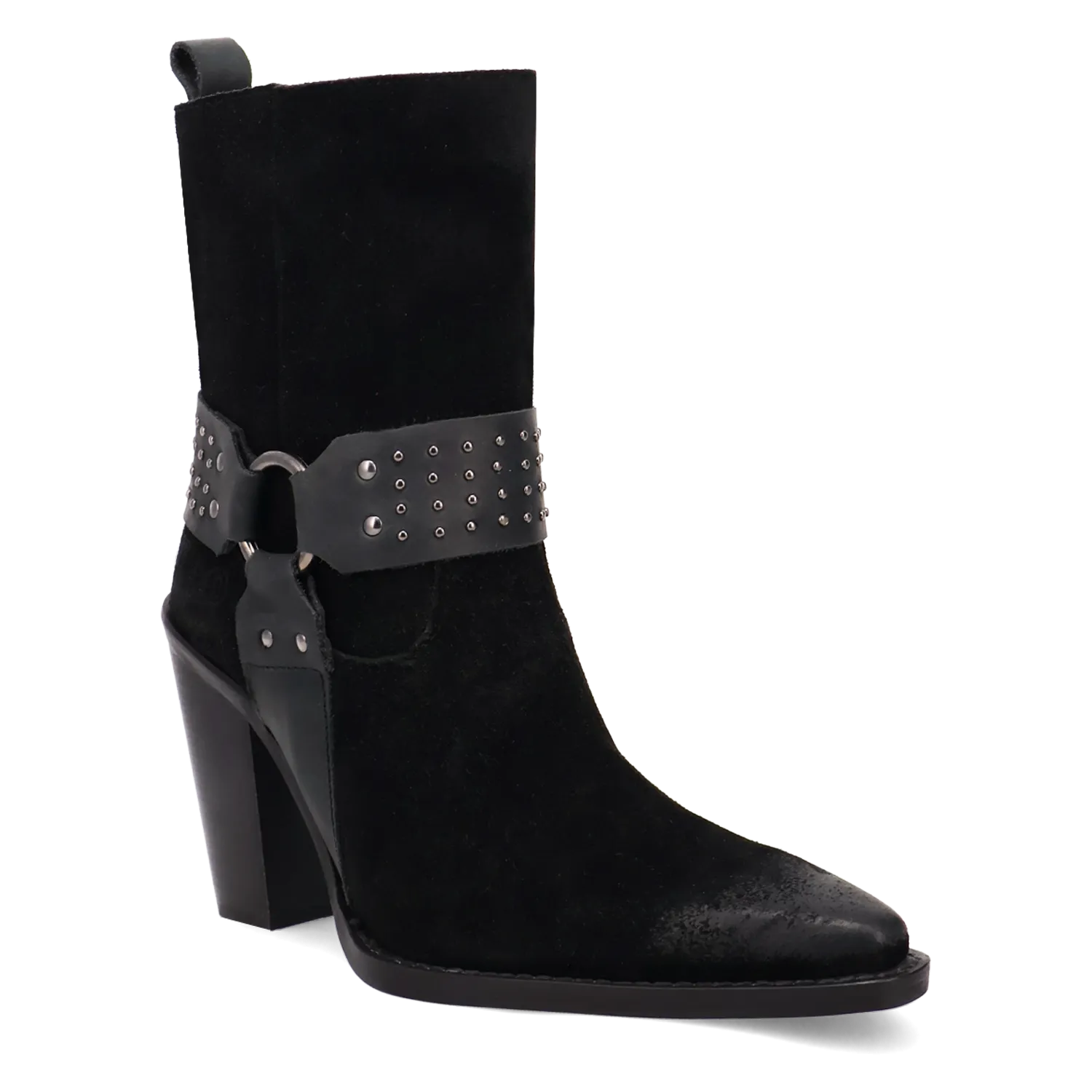 Songbird Black Suede Boot (DS)