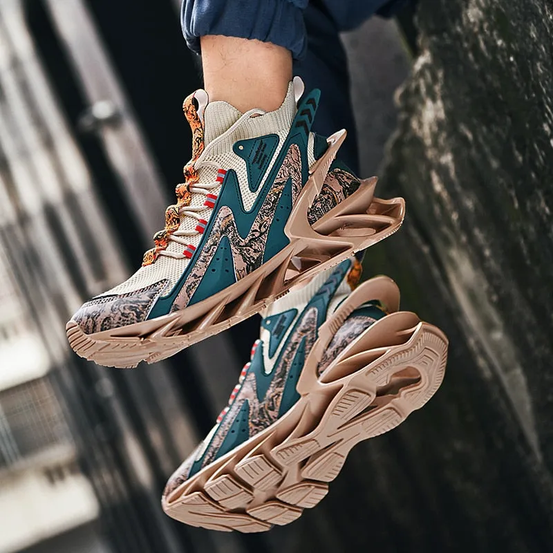 Stand Out in Style with Luxury Designer Shoes Men's Casual Shoes with Platform, Fashionable Blade Loafers, and Sneakers for Men