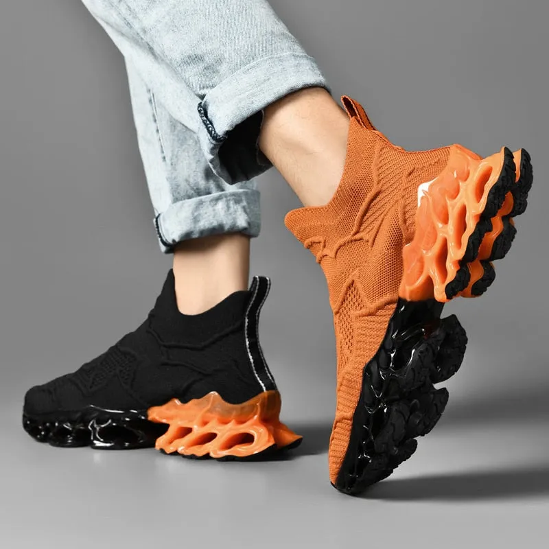 Stand Out in Style with Luxury Designer Shoes Men's Casual Shoes with Platform, Fashionable Blade Loafers, and Sneakers for Men