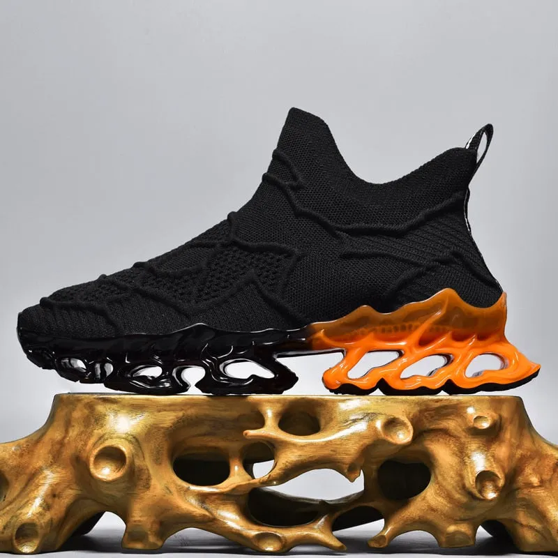 Stand Out in Style with Luxury Designer Shoes Men's Casual Shoes with Platform, Fashionable Blade Loafers, and Sneakers for Men