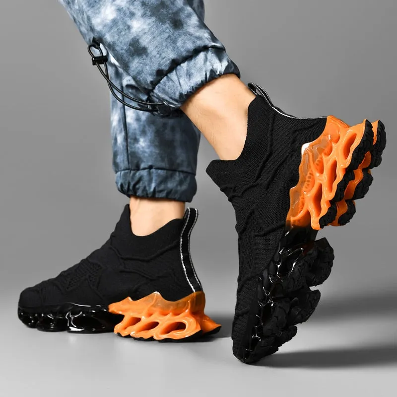 Stand Out in Style with Luxury Designer Shoes Men's Casual Shoes with Platform, Fashionable Blade Loafers, and Sneakers for Men
