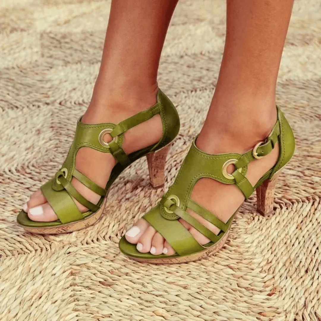 Syllis | Comfortable Heeled Sandals