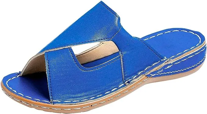 Syllis | Women casual summer comfortable slip on Sandals