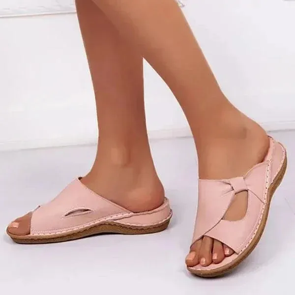 Syllis | Women casual summer comfortable slip on Sandals