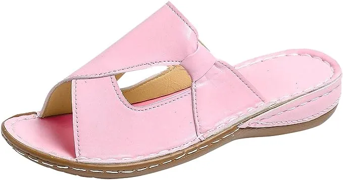 Syllis | Women casual summer comfortable slip on Sandals