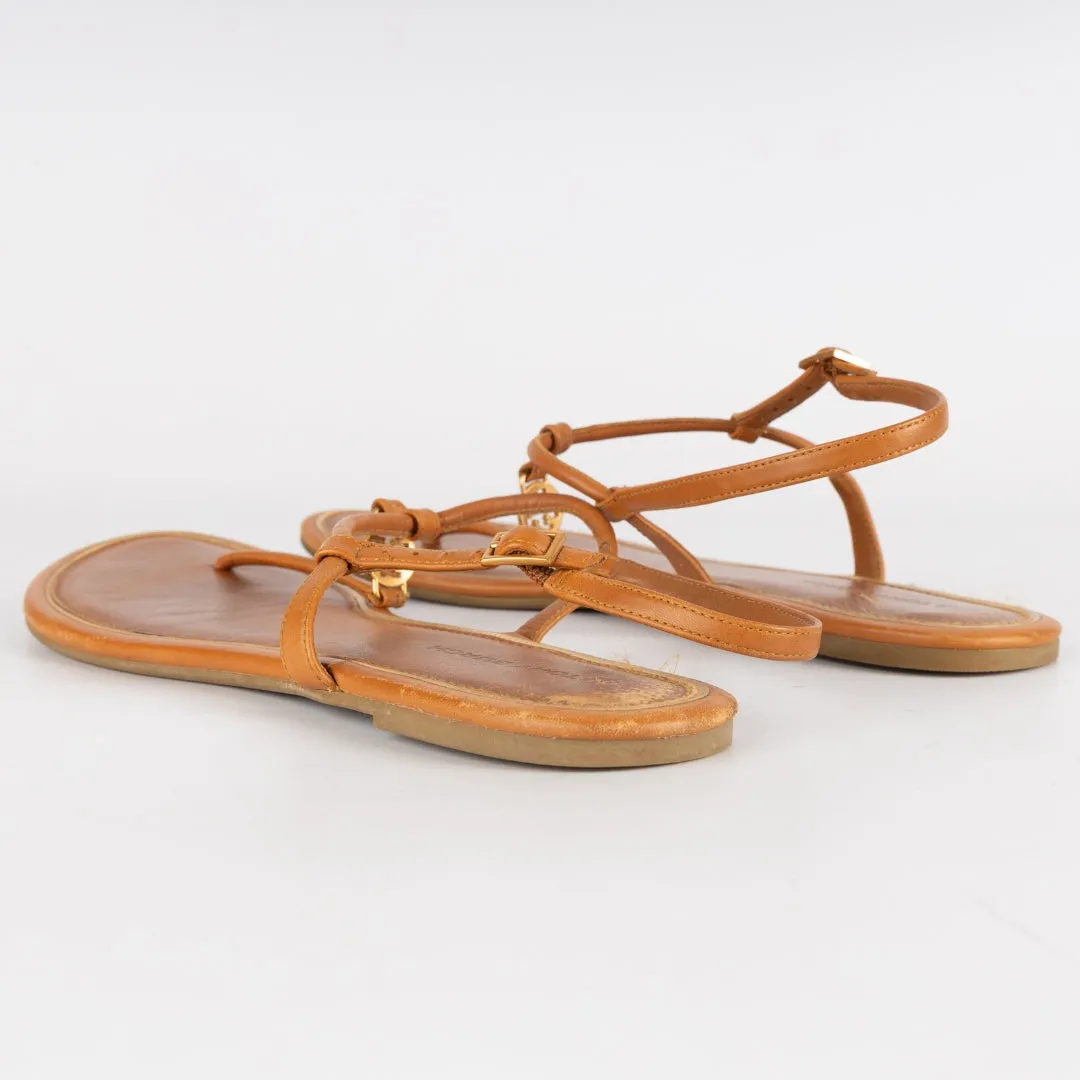Tory Burch Emmy T-Strap Flat Sandals