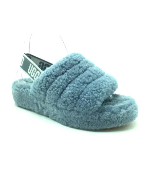 Ugg Women's Yeah Fluff Slide Blue/Grey Size: 7