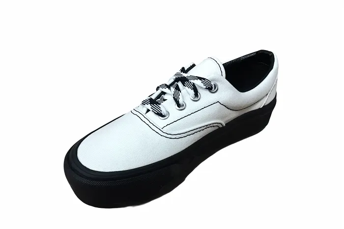 Vans sneakers con zeppa da donna Lug Platform 90 retrò VN03WLTVPU1 clound dancer