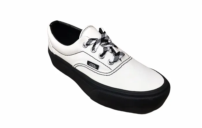 Vans sneakers con zeppa da donna Lug Platform 90 retrò VN03WLTVPU1 clound dancer