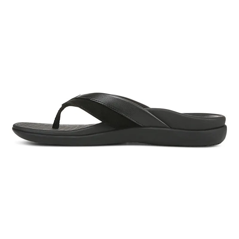 Vionic Shore Sandals - Black Suede