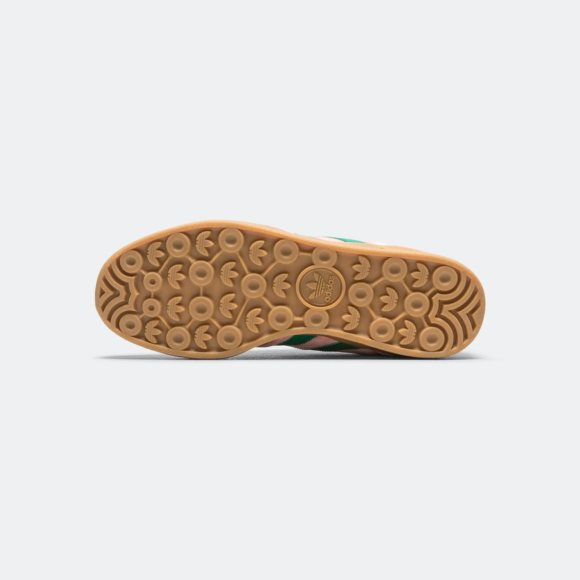 Womens Gazelle Indoor - Court Green/Glow Pink-Gum