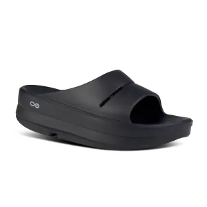 Women's OOmega OOah Slide Sandal in Black