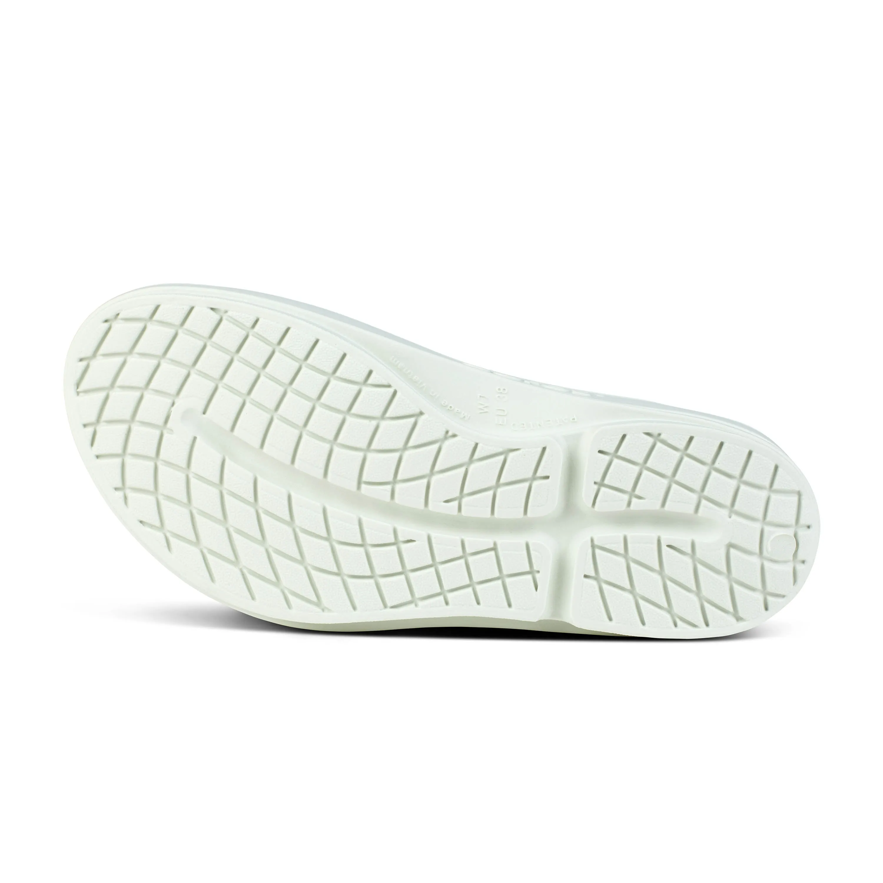 Women's OOmega OOlala Toe Post Sandal in Cosmic Gray