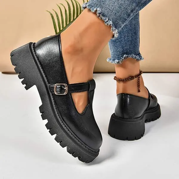 Women's Thick-Soled Mary Jane Shoes 58688330C